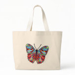 Colourful Fantasy  Butterfly-01 Canvas Bag