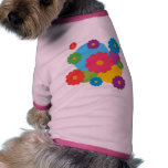 Colourful Flowers pet clothing