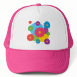 Colourful Flowers hats