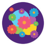 Colourful Flowers stickers