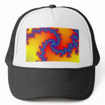 Colourful Fractal Spiral: Hats
