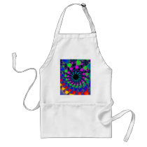 Colourful Fractal Spirals: Apron