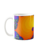 Colourful Fractal Spirals: mugs