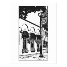 "Colourful Front Street Series" 4/4 Post Card