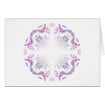 Colourful fun pattern. White, Orange, purple Custo cards