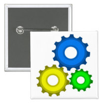 Colourful Gears buttons