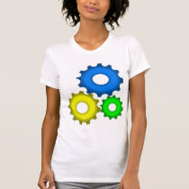 Colourful Gears t-shirts
