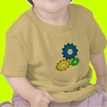 Colourful Gears t-shirts
