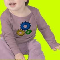 Colourful Gears t-shirts