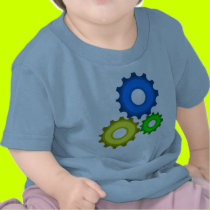 Colourful Gears t-shirts