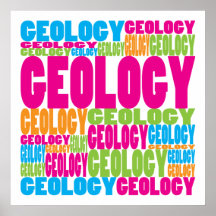 Colourful Geology Print