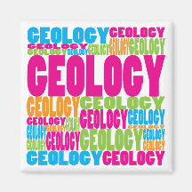 Colourful Geology Refrigerator Magnet