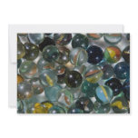 Colourful Glass marbles invitations