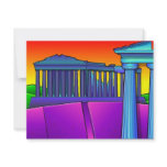 Colourful Greek Themed Party Invitation Ancient