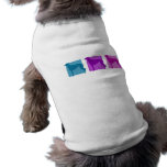Colourful Greyhound Silhouettes pet clothing