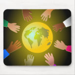 Colourful Hands mousepads