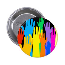 Colourful Hands Pins