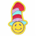 Colourful Happy Hippie Smiley Face photo sculptures