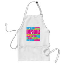 Colourful Harpsichord Aprons
