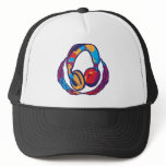 Colourful Headphones hats