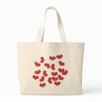 colourful hearts bags
