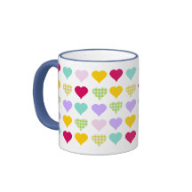 Colourful Hearts Mugs