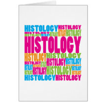 Colourful Histology Cards