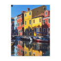 Colourful Houses on the River postcards