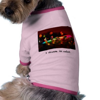 colourful, I dream in colour. Pet T Shirt by leapyearfish
