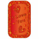 Colourful - I Love You - Design photo sculptures
