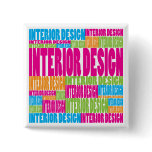 Colourful Interior Design buttons