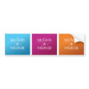 Colourful John McCain * Sarah Palin 2008 bumper stickers