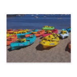 Colourful Kayaks postcards