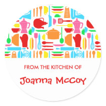 Colourful Kitchen From the Kitchen of Stickers