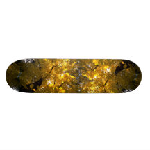 Colourful Large maple tree in the fall Skate Board Deck