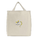 Colourful Little Dragonfly Embroidery Pattern embroidered bags