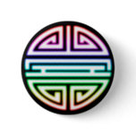 Colourful Longevity Symbol buttons