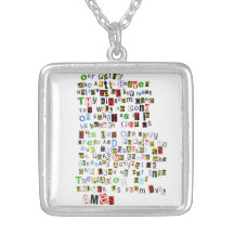 Colourful Lord's Prayer Jewelry