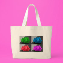 Colourful Lotus bags