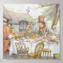 Colourful Mad Hatter's Tea Party