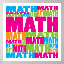 Colourful Math Poster