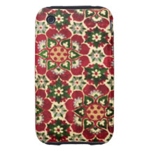 Colourful Medici Fabric iPhone 3 Tough Case