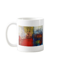 Colourful Modern Abstract Artwork Mug