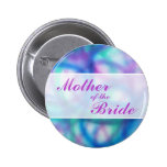 Colourful Modern Wedding. Mother of the Bride Button