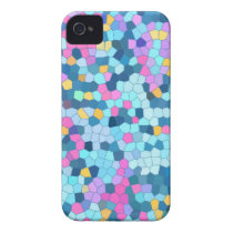 Colourful Mosaic iPhone 4/4S case