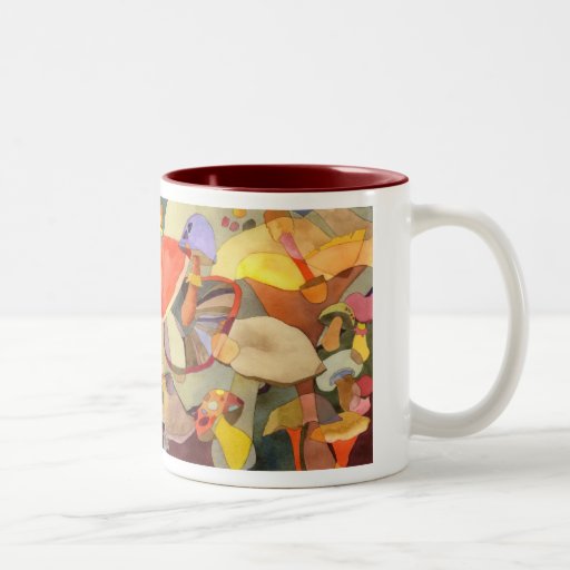 Colourful Mushrooms Mug Zazzle colourful mushrooms mug zazzle