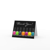 Colourful Nail Polish Bottles, Nail Salon