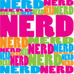 Colourful Nerd photo sculptures
