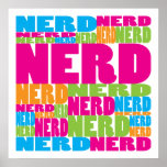 Colourful Nerd posters