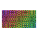 colourful nordic pattern photo cards